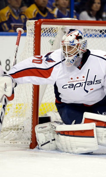 Caps stick to plan, sit Holtby with chance to break record